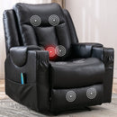 Deluxe Leather Reclining Massage Chair