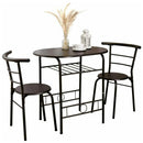 Bonzy Home Simple Couple Dining Table Set
